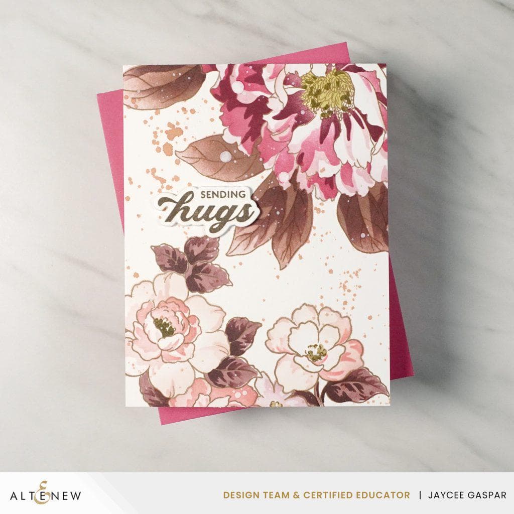 4 easy and quick floral cards using Altenew's Stampwheel 2.0